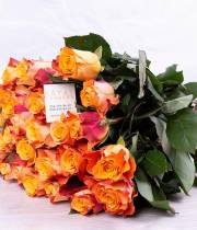 15 Fire Roses - High & Yellow Flame