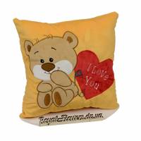 Pillow "Love you - teddy"